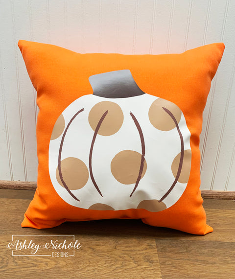 Custom - Neutral Pumpkin - Orange Fabric