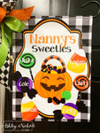 Nanny's Sweeties Garden Vinyl Flag