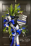 Law Enforcement Plaque Wreath