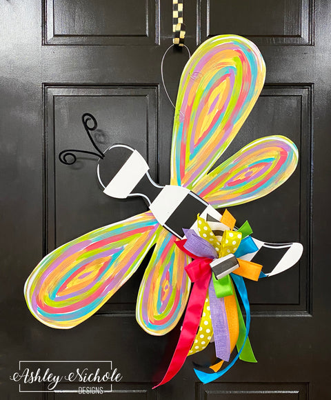 Dragonfly - Abstract - Door Hanger