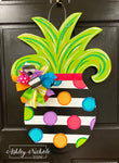 Pineapple - Crazy Dot Door Hanger