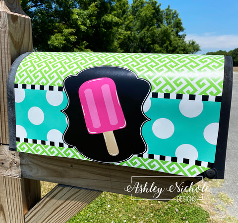 Popsicle - Magnetic Vinyl Mailbox Cover