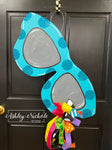 Sunglasses - Turquoise - Door Hanger