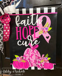 Breast Cancer Awareness - Garden Vinyl Flag