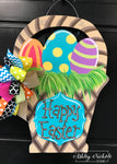 Easter Basket - CLASSIC - Door Hanger