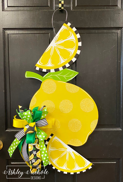 Lemon Stack Door Hanger