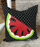 Custom-Watermelon Red Pillow