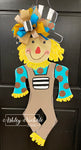 Scarecrow - Oversized - Door Hanger - Turquoise