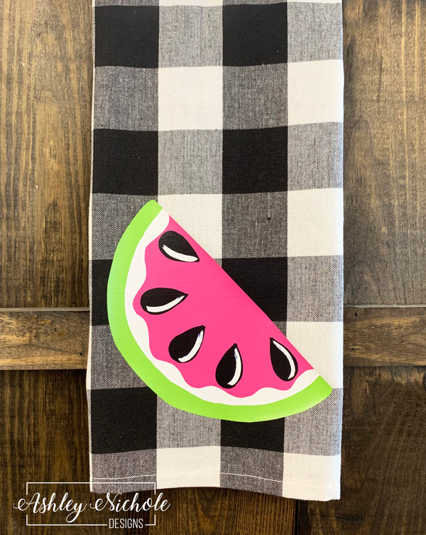 Watermelon-PINK-Buffalo Check Dish Towels – AshleyNichole Designs