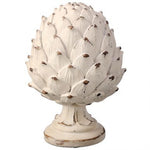 RESIN WEATHERED ARTICHOKE PEDESTAL-Choose from 2 sizes
