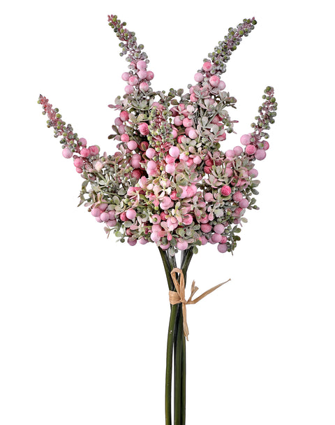 Spirea Bundle - Pink - 17.5"