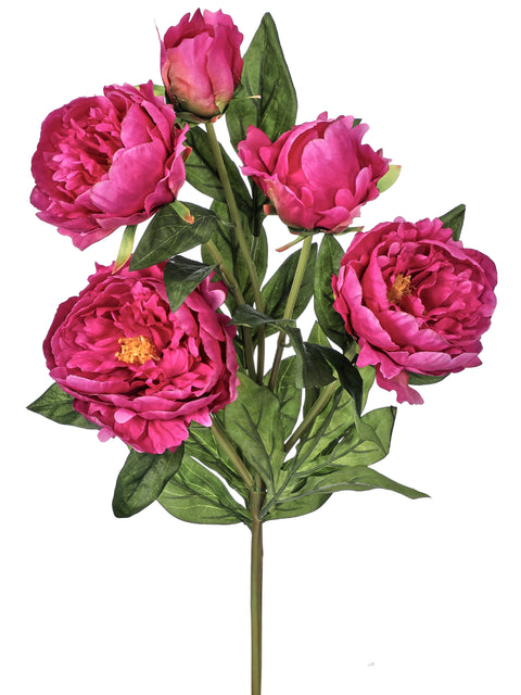 Deluxe Peony Spray 32" - Choose from 4 Colors