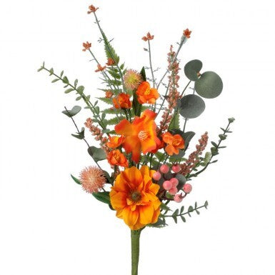 ZINNIA & BERRY PICK 18" - Orange