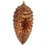 6.5" VP MARBLED PINE CONE Ornament