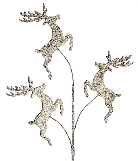 Pick - Glitter Sequin Deer 30"