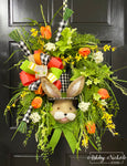 Peter Rabbit's Floral Garden Wreath
