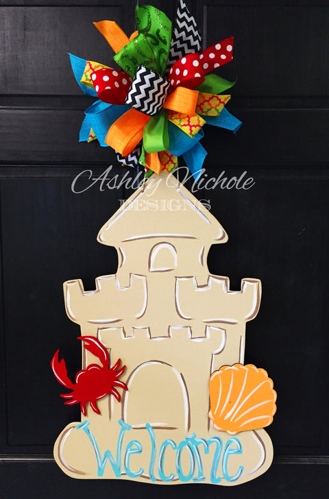 Sand Castle Door Hanger