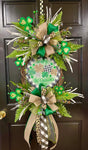 St. Patrick's Day Sign Wreath