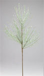 26" Glittered Pine Pick - Choose from White or Green