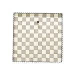 Gray and White Checkered Gallery Art Charm Display Board
