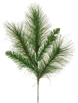 20" Long Needle Pine Spray x5  Green