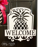 Pineapple Welcome or Last name ACM Flag