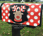 Reindeer Magnetic Mailbox Cover