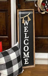 Tall Welcome w/ Beads Sign