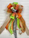 Fall-Bow-Large Streamer - FALL Traditional