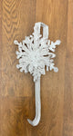 Snowflake Rustic Dimensional Wreath Holder