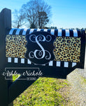 Leopard Print Magnetic Mailbox Cover