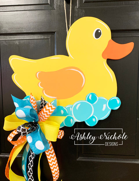 Rubber Duckie Door Hanger