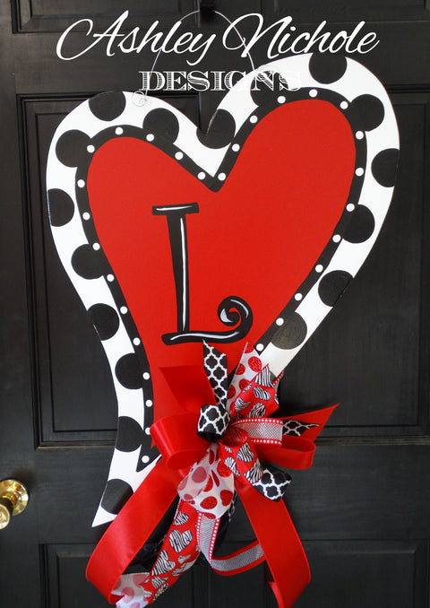 Valentine Heart Door Hanger